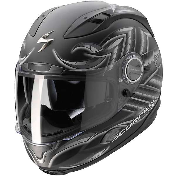 Casque Integral Scorpion EXO 1000 Bug Noir Mat Casque Integral Scorpion EXO 1000 Bug Noir Mat