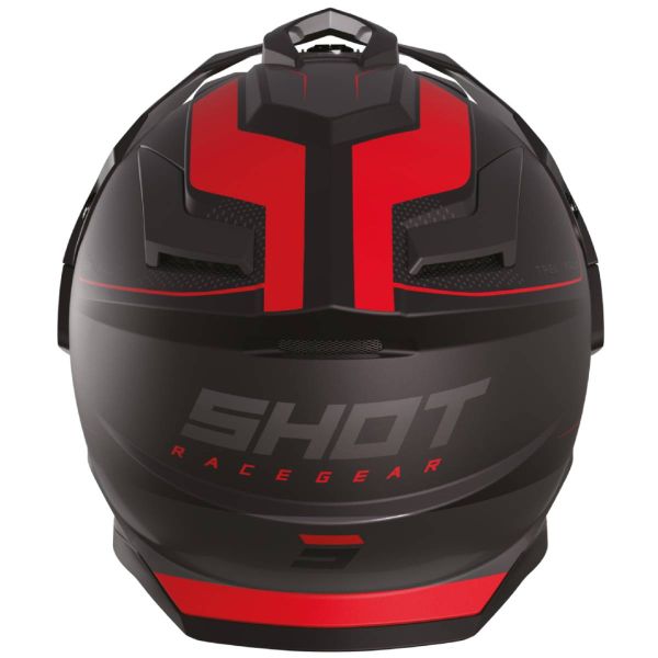 SHOT Trek Max Vision Rally Black Red Matt