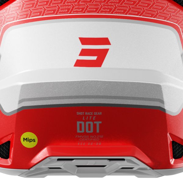 SHOT Trek Max Vision Rally Black Red Matt