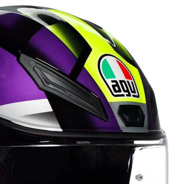 AGV K1 S Fastlap Black Purple Pink