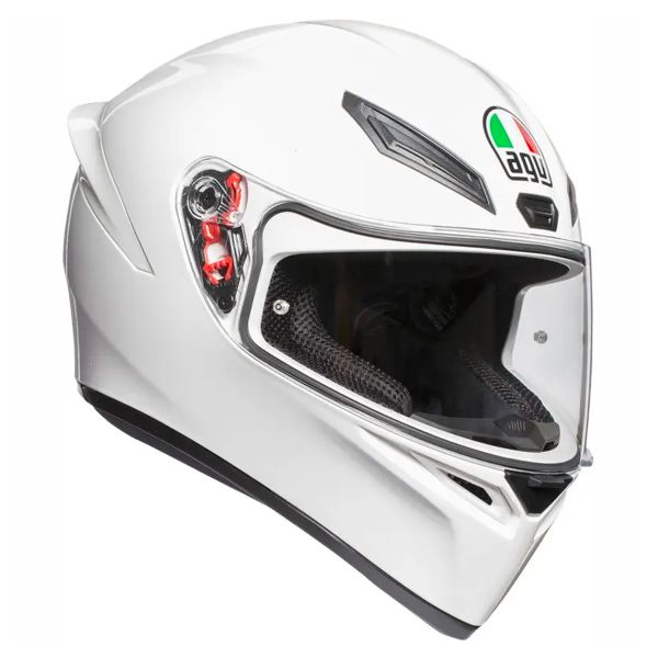 Casque Integral AGV K1 S Mono White Casque Integral AGV K1 S Mono White