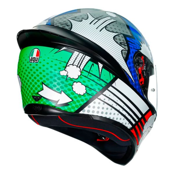 AGV K1 S Multi Bang Matt Italy Blue