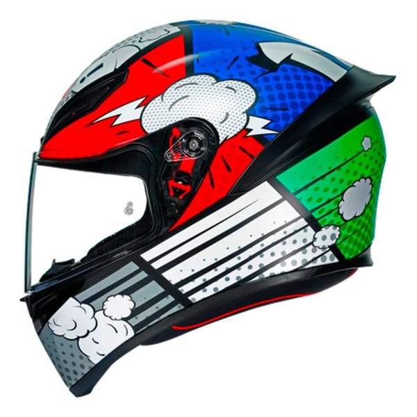 AGV K1 S Multi Bang Matt Italy Blue