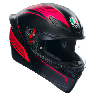 Casque Integral AGV K1 S Multi Warmup Black Pink