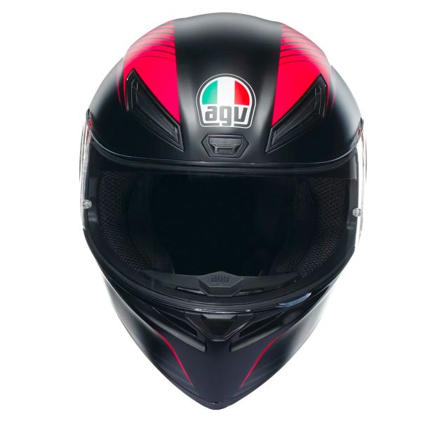 AGV K1 S Multi Warmup Black Pink