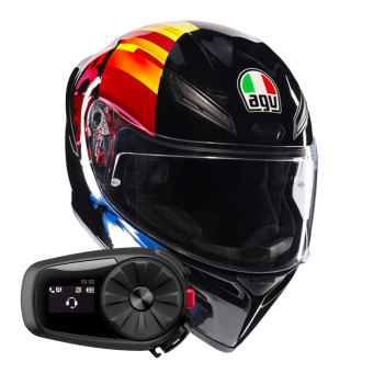 Casque Integral AGV K1 S Replica Pulse 46 + Kit Bluetooth 5S Solo