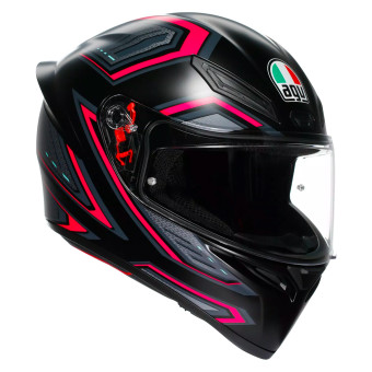 Casque Integral AGV K1 S Sling Matt Black Pink