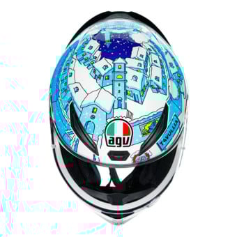 AGV K1 S Top Rossi Winter Test 2017