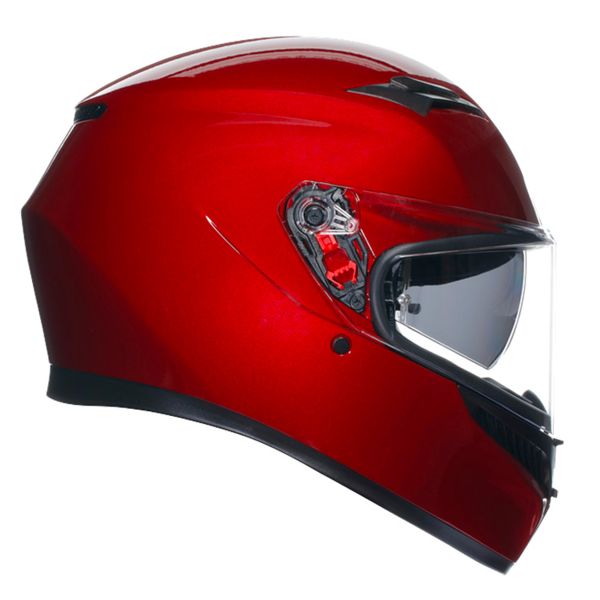AGV K3 Mono Competition Red + Kit Bluetooth Lokui K30