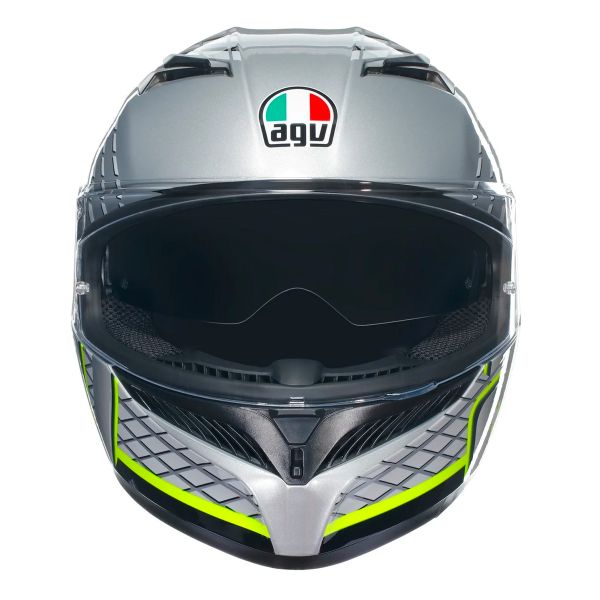 AGV K3 Multi Fortify Grey Black Yellow Fluo