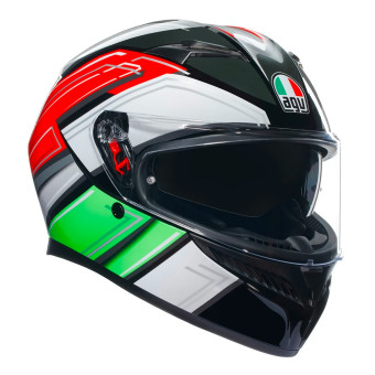 Casque Integral AGV K3 Multi Wing Black Italy