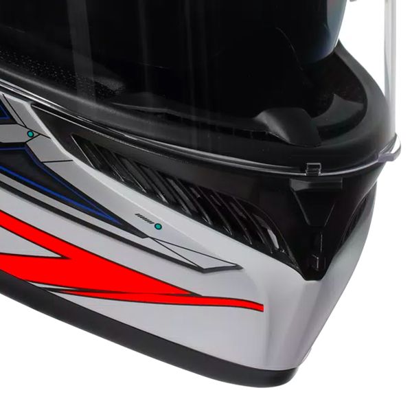 AGV K3 Space Matt White Red Fluo