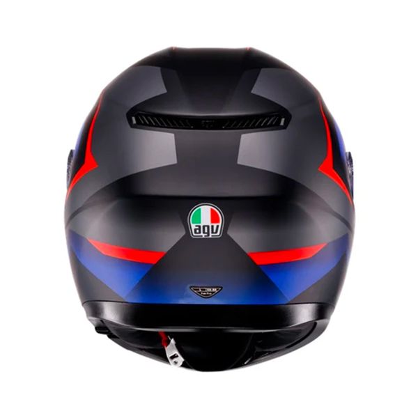 AGV K3 Striga Matt Black Blue Red