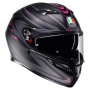 Casque Integral AGV K3 Syth Matt Black Pink