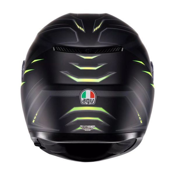 AGV K3 Syth Matt Black Yellow Fluo