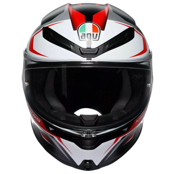 AGV K6 S Karve Matt Black White Red