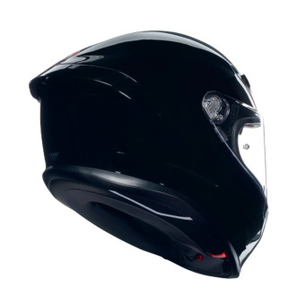 AGV K6 S Mono Black + Kit Bluetooth 5S Solo