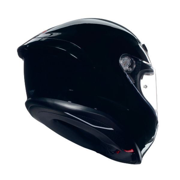 AGV K6 S Mono Black + Kit Bluetooth BT Mini
