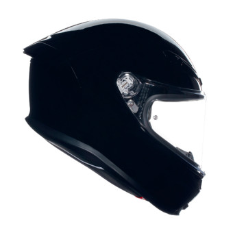 AGV K6 S Mono Black + Kit Bluetooth 5S Solo