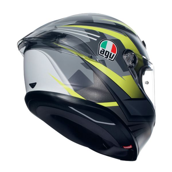AGV K6 S Multi Excite Matt Camo Fluo Yellow