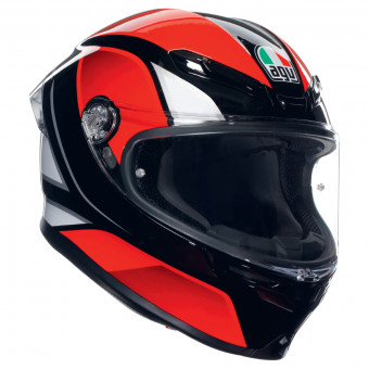 Casque Integral AGV K6 S Multi Hyphen Black Red White