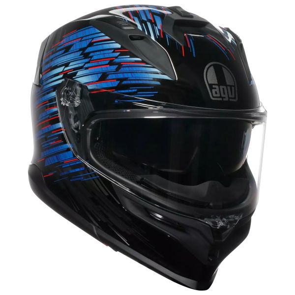Casque Integral AGV K7 Genisys Black Blue Grey