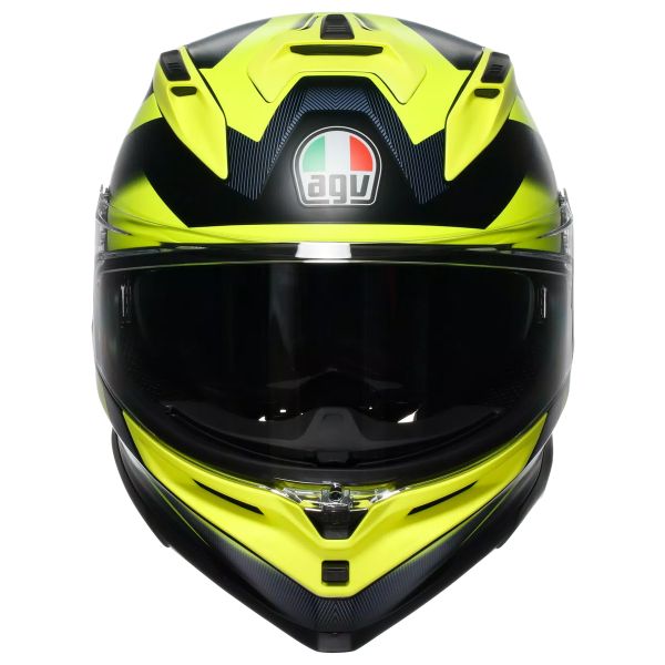 AGV K7 Glimpse Black Yellow Fluo