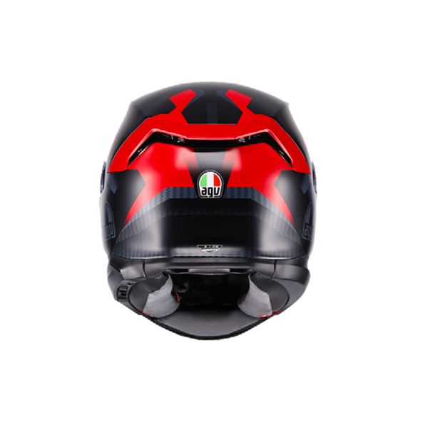 AGV K7 Glimpse Matt Black Red