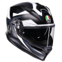 Casque Integral AGV K7 Glimpse Matt Black White