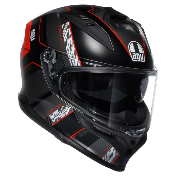 Casque Integral AGV K7 Kyber Black Red Casque Integral AGV K7 Kyber Black Red