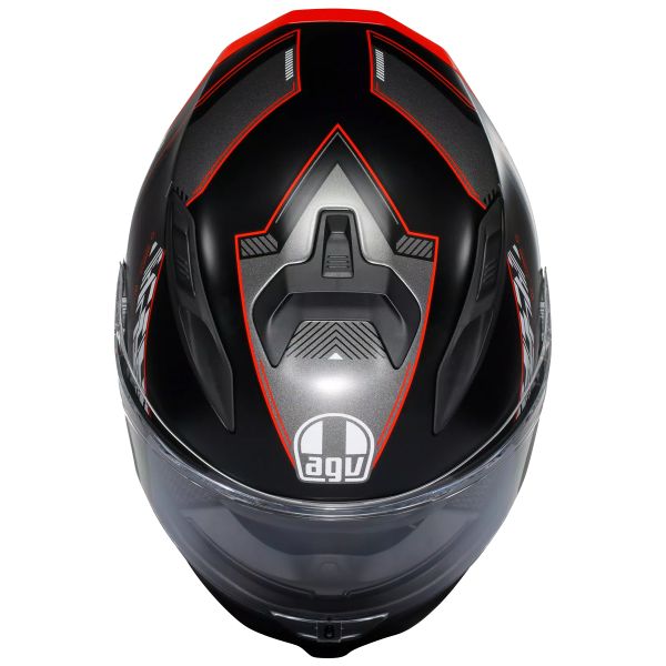 AGV K7 Kyber Black Red