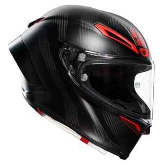 Casque Integral AGV Pista GP RR Intrepido Matt Carbon Black Red