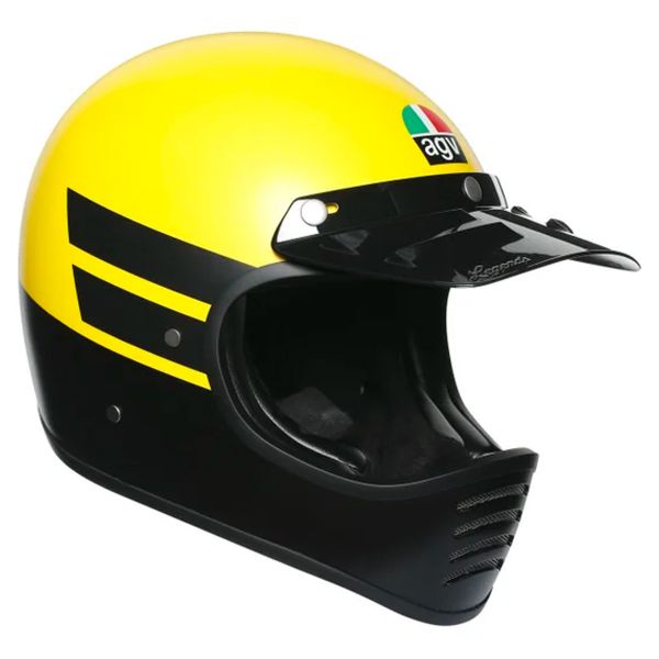 Casque Integral AGV X101 Dust Matt Yellow Black