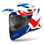 Casque Integral Airoh Commander 2 Reveal Blue Red