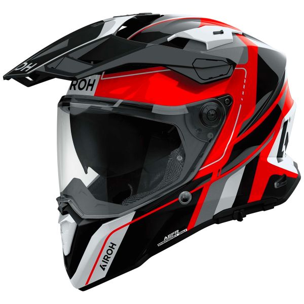 Casque Integral Airoh Commander 2 Skip Red Gloss