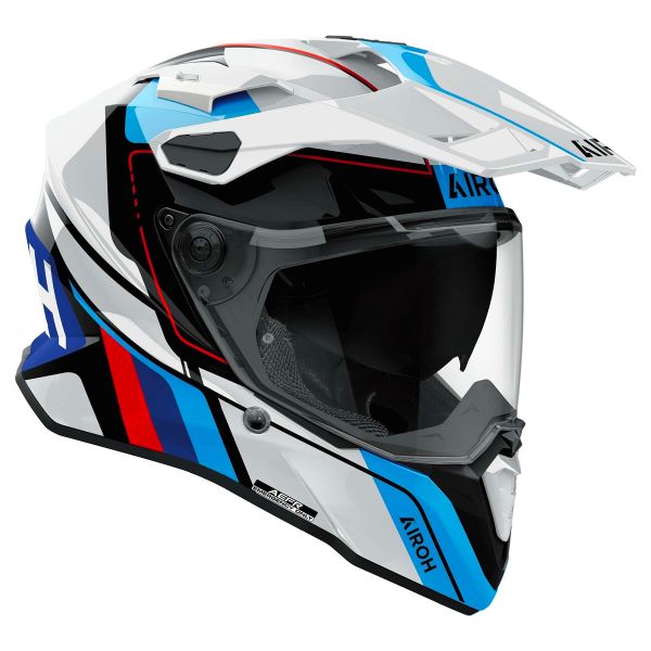 Airoh Commander 2 Skip White Red Gloss