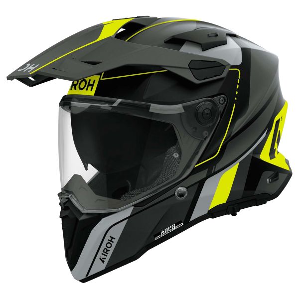Casque Integral Airoh Commander 2 Skip Yellow Matt