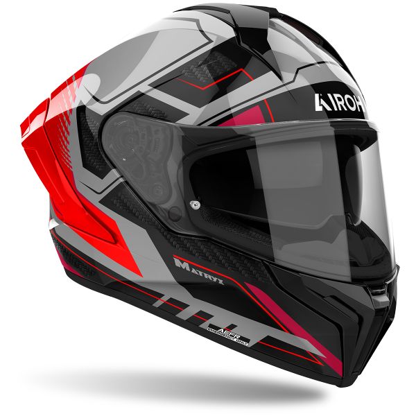 Airoh Matryx Rocket Red Fluo