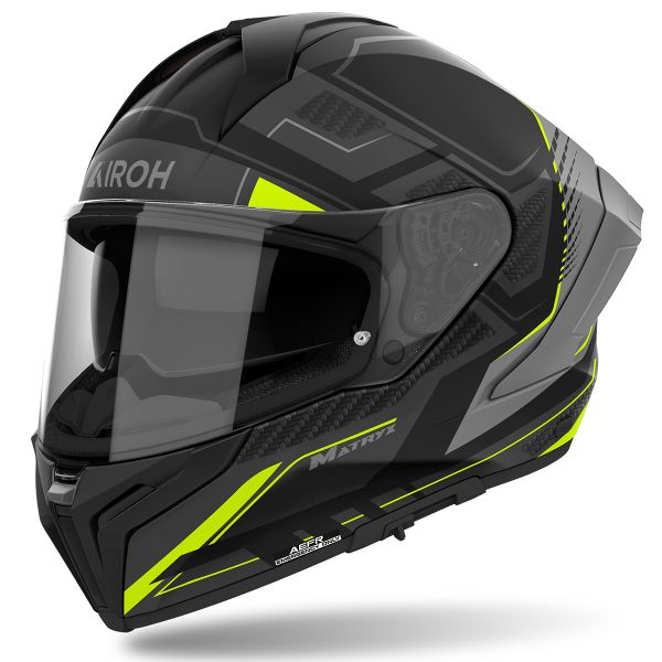 Casque Integral Airoh Matryx Rocket Yellow Matt Casque Integral Airoh Matryx Rocket Yellow Matt