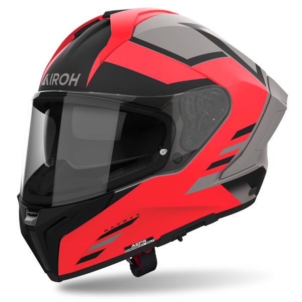 Casque Integral Airoh Matryx Throne Orange Matt