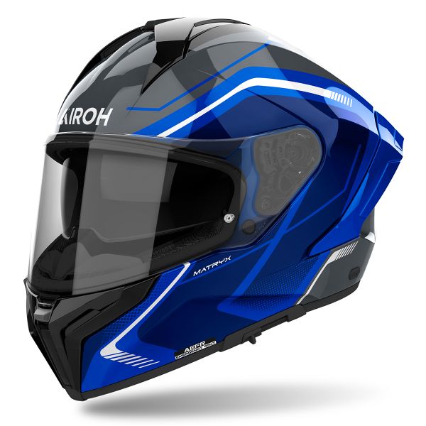 Casque Integral Airoh Matryx Wide Blue Casque Integral Airoh Matryx Wide Blue