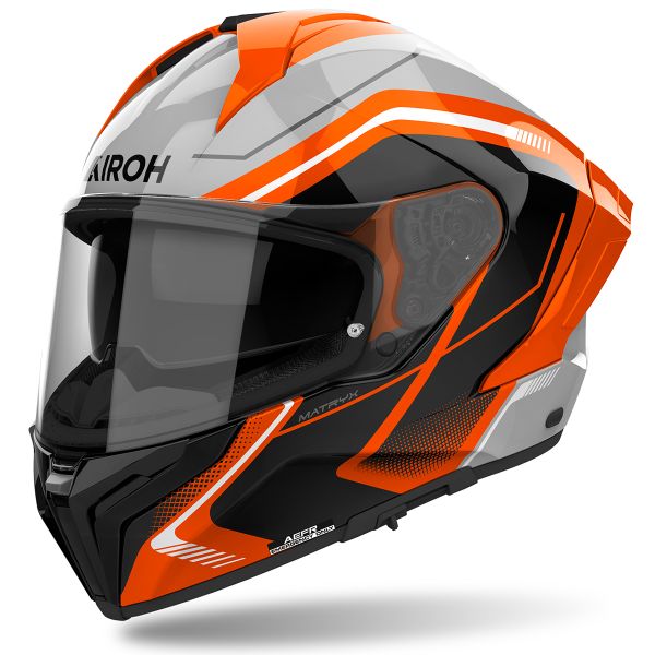 Casque Integral Airoh Matryx Wide Orange Casque Integral Airoh Matryx Wide Orange