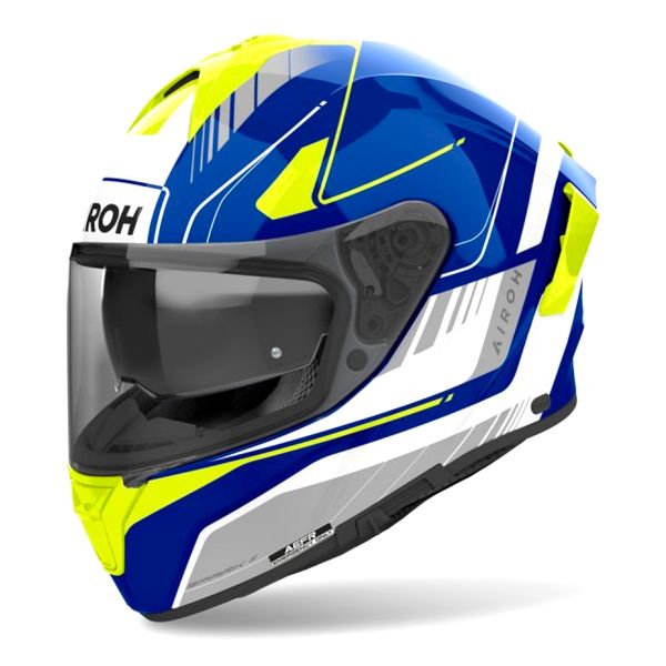 Casque Integral Airoh Spark 2 Chrono Blue Yellow