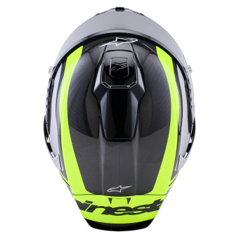 Alpinestars Supertech R10 Arius Black Silver Yellow Fluo Glossy