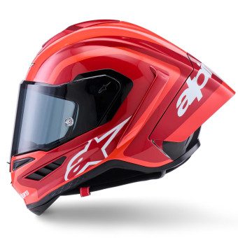 Alpinestars Supertech R10 Arius Black White Double Red Glossy