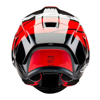 Alpinestars Supertech R10 Element Black Carbon Bright Red White