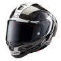 Casque Integral Alpinestars Supertech R10 Element Black Carbon Silver Black Glossy
