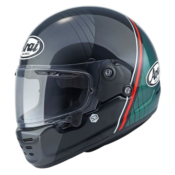 Casque Integral Arai Concept-XE Temu Green Black Casque Integral Arai Concept-XE Temu Green Black