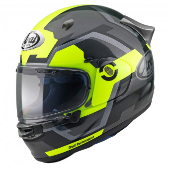 Casque Integral Arai Quantic Face Fluor Yellow