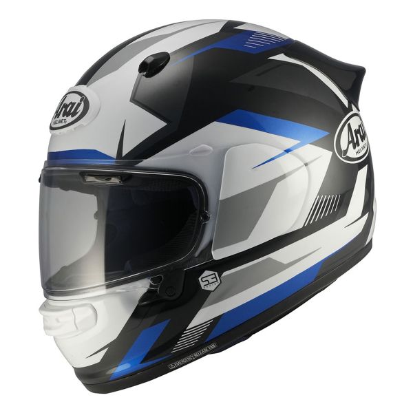 Casque Integral Arai Quantic Supra Blue White Black Casque Integral Arai Quantic Supra Blue White Black